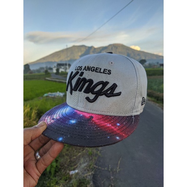 topi pria original branded snapback NEW ERA X NHL LOS ANGELES KINGS