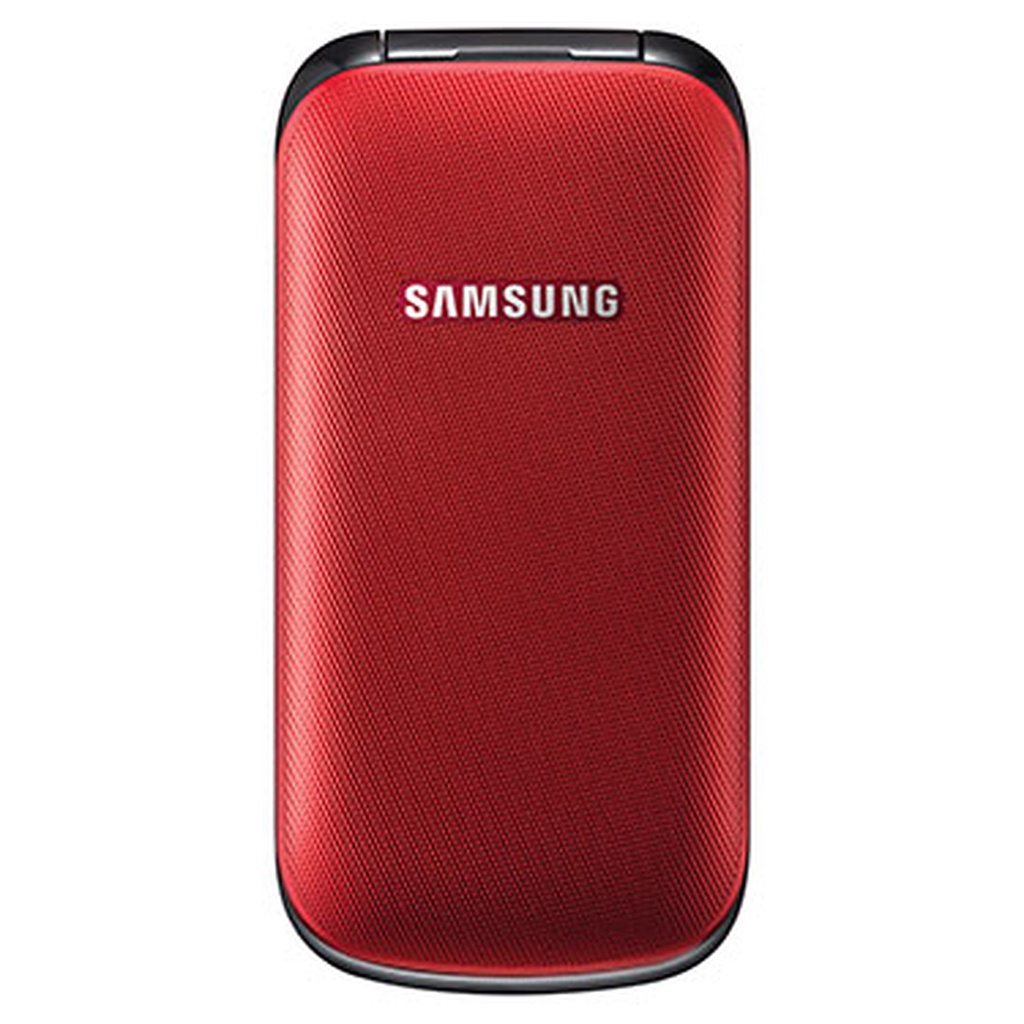 CUPID hp lipat samsung E1272 murah jadul samsung lipat dual sim-E1190 Merah