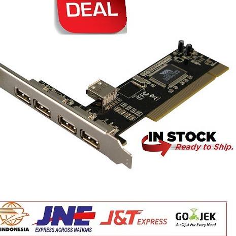 ✪ PCI Card USB 2.0 PCI Card 4 Port ☂
