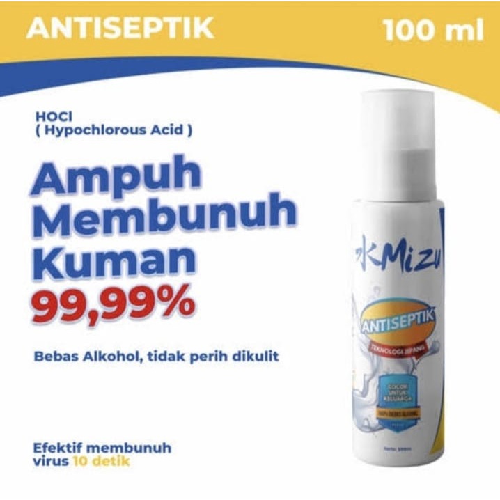 KMIZU ANTISEPTIK ANTISEPTIC SANITIZER 100ML 100 ML