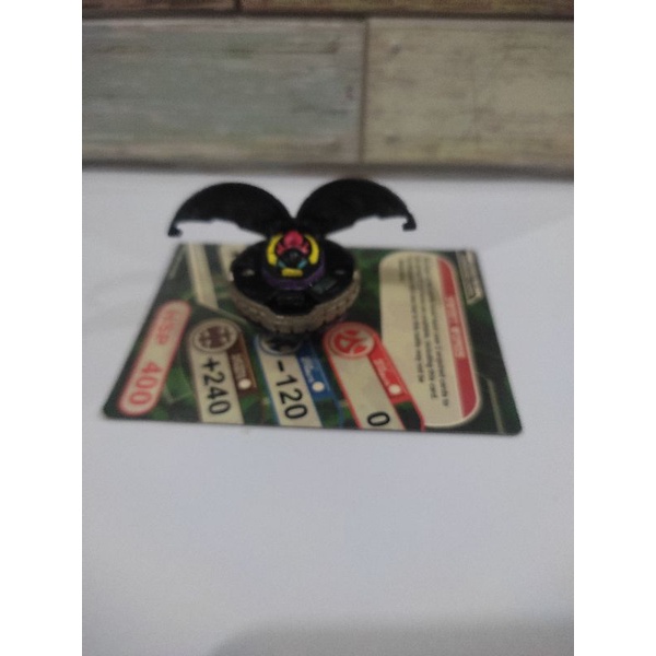 bakugan battle brawlers vandarus darkus dan magnet card