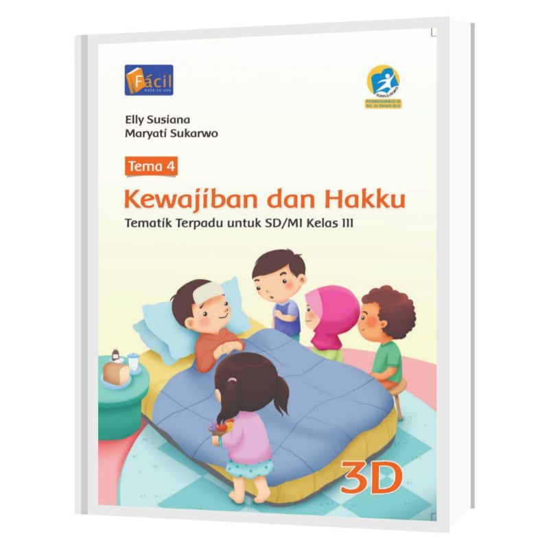 Facil - Buku Pelajaran Tematik Terpadu Kelas 3 Tema 3A-3H Kurikulum 2013 Revisi