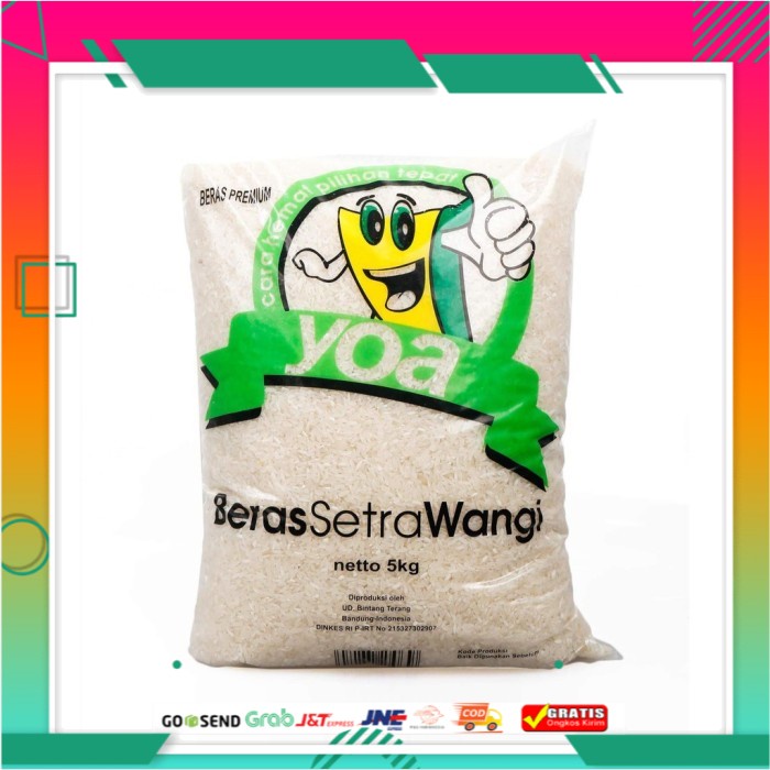 

Yoa Beras Setrawangi 5 Kg