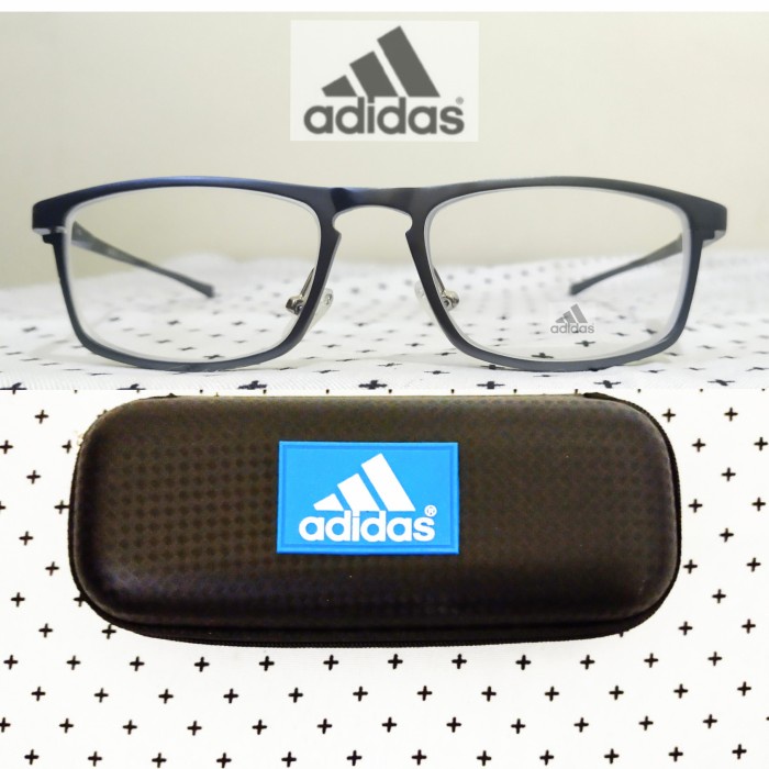 Kacamata Minus Pria - Kacamata Frame Minus Pria Titanium Carbon Adidas S54-C2 Grey-No Korosi
