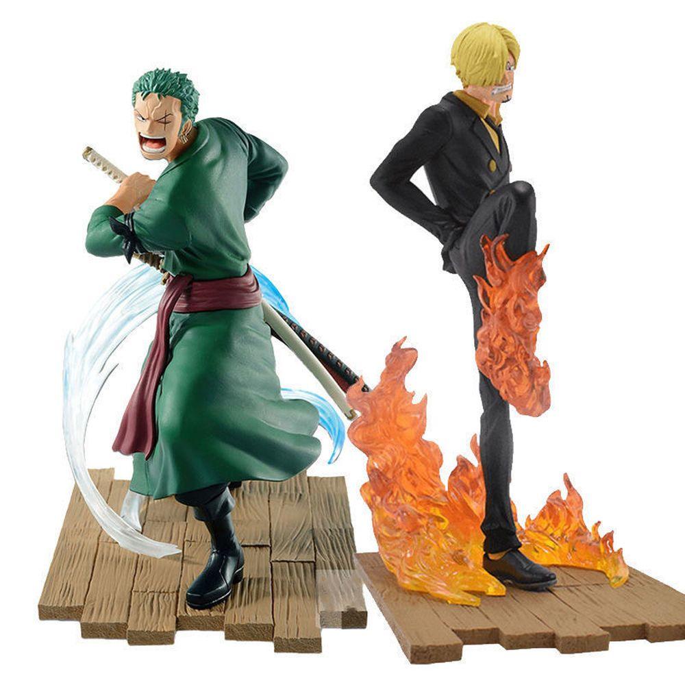 [Elegan] Koleksi Action Figure PVC Figure 16CM Kartun Vinsmoke Sanji