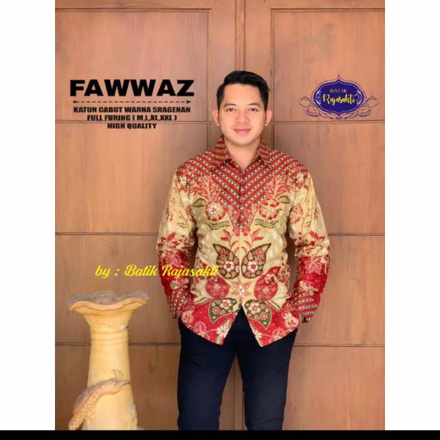 KEMEJA BATIK FAWWAZ ORIGINAL