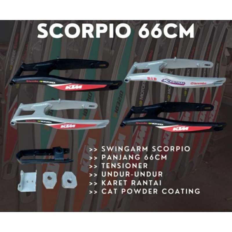 Swing Arm Scorpio Model Ktm Replika Lislas Panjang 66