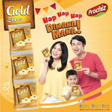 

Keju Prochiz Gold Slice isi 5/Keju Lembaran