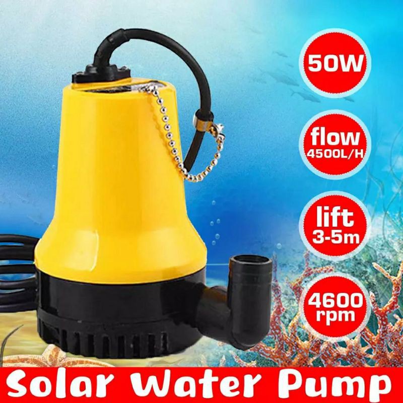 Pompa Air Celup Sunsun Bilge pump DC 12V Submersible Rendam Kolam ikan Sawah Kapal 12 Volt