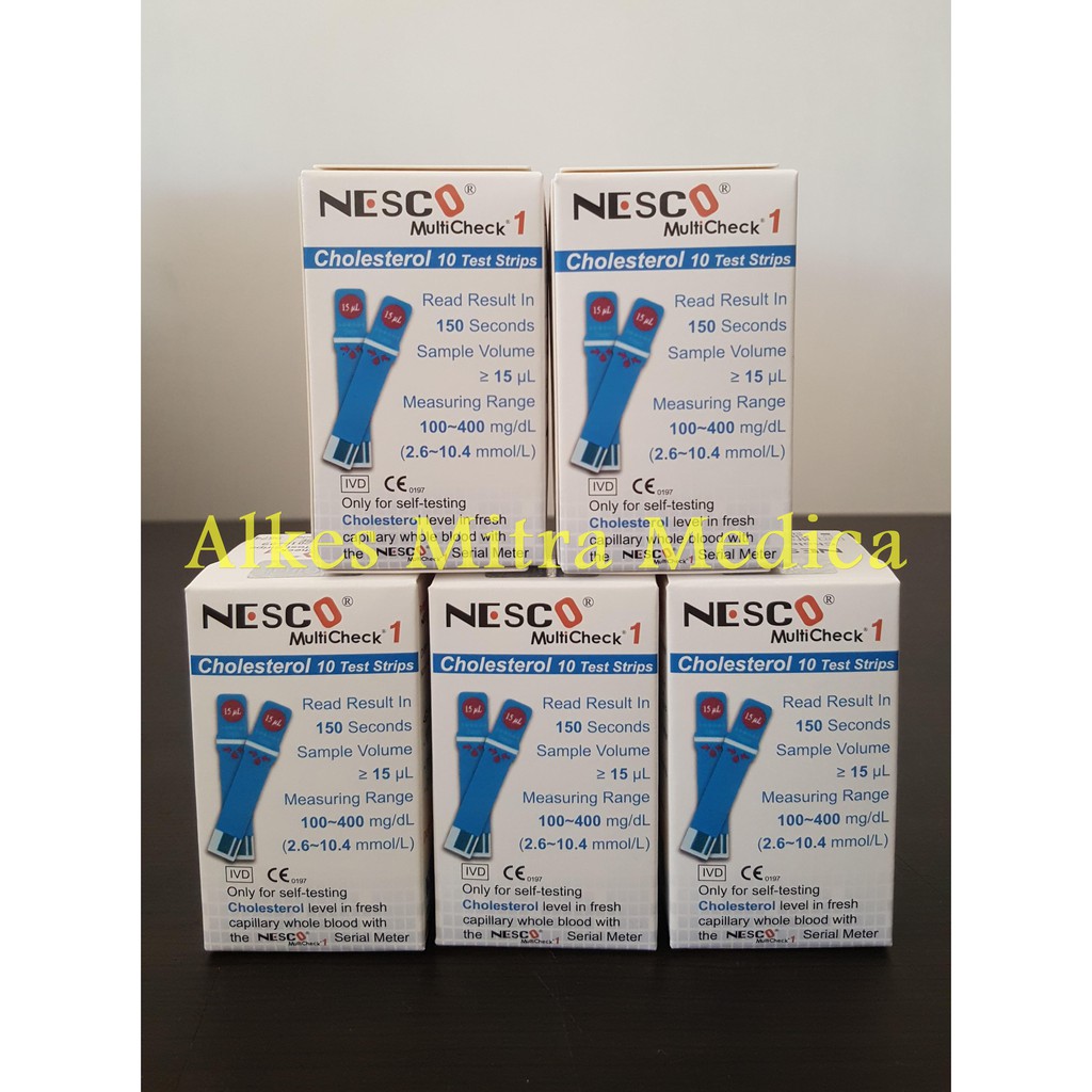 

Nesco strip kolesterol / cholesterol stick