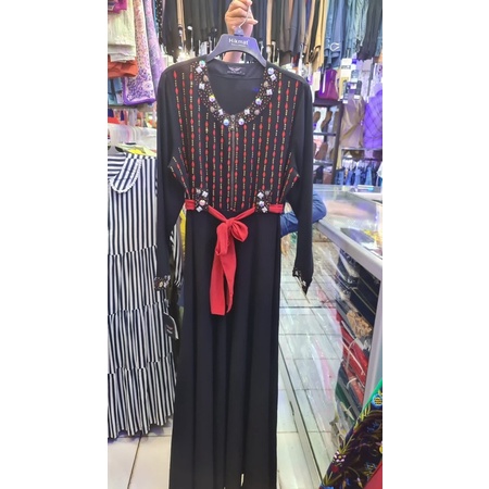 NEW GAMIS HIKMAT BLACK eLEGANT