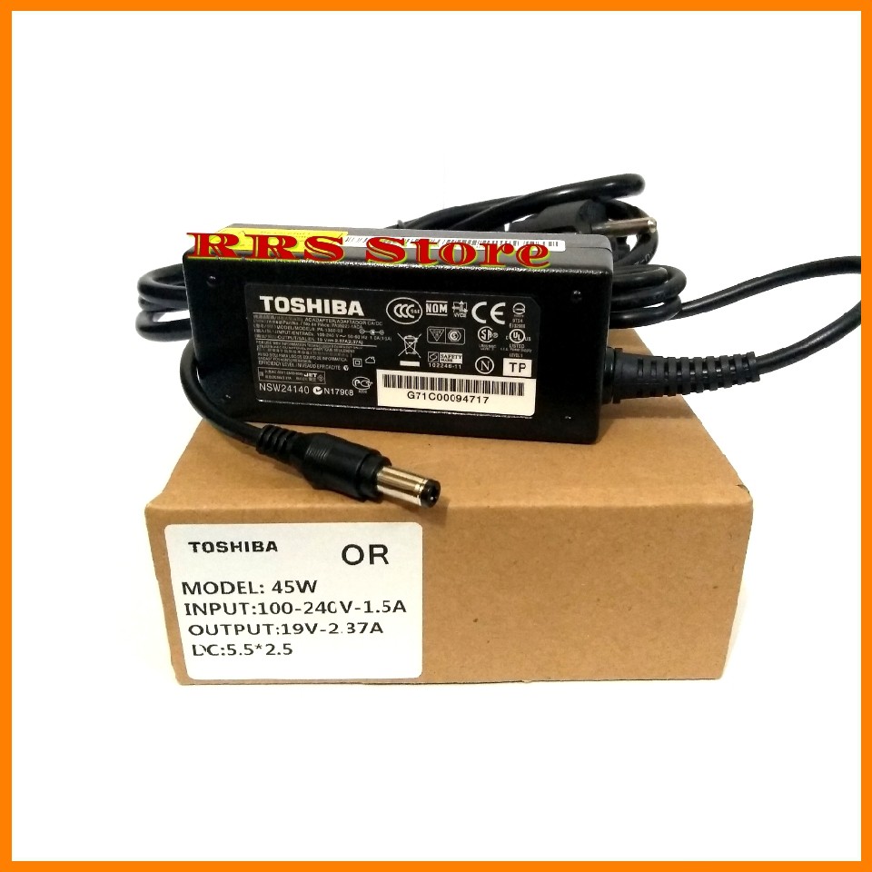 Adaptor Charger Laptop TOSHIBA  19V 2.37A 5.5*2.5MM for Toshiba PA3822E-1ACA PA3822U-1ACA PA5096U-1ACA PA5098U-1ACA PA5177E-1AC3 PA5177U-1ACA