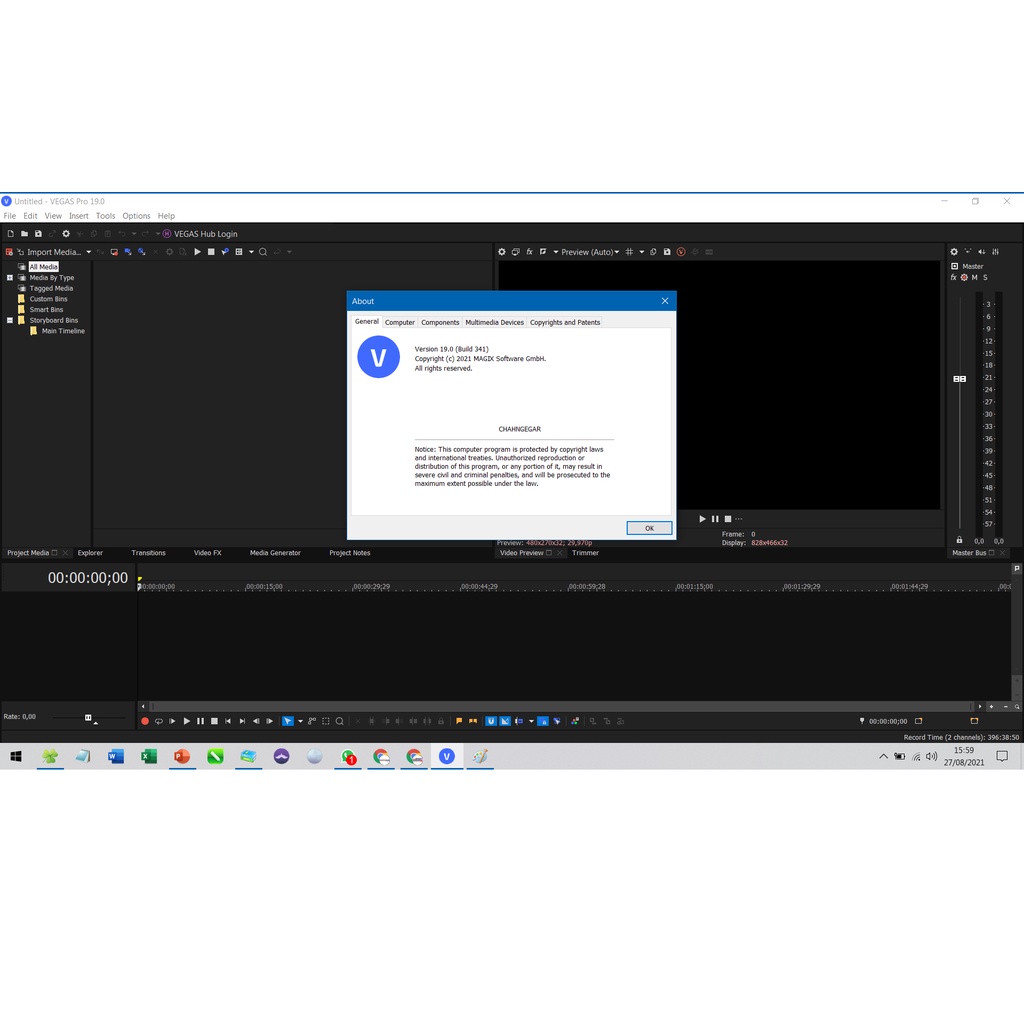 Sony Vegas Pro 20 Terbaru Full Version lisensi lifetime Software Video Editing Magix Vegas Pro 19 Davinci Resolve 18 Studio Pinnacle 26