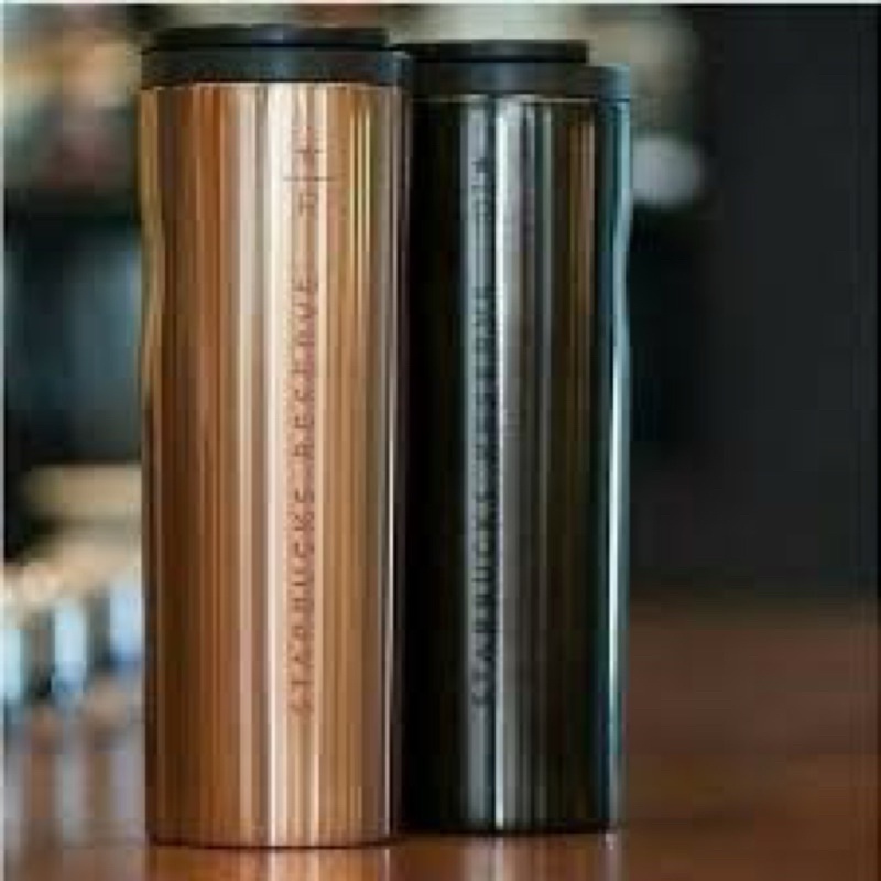 Tumbler Starbucks Reserve (Limited Edition/RARE) - Warna DARK GREY (Hitam) 473ml.