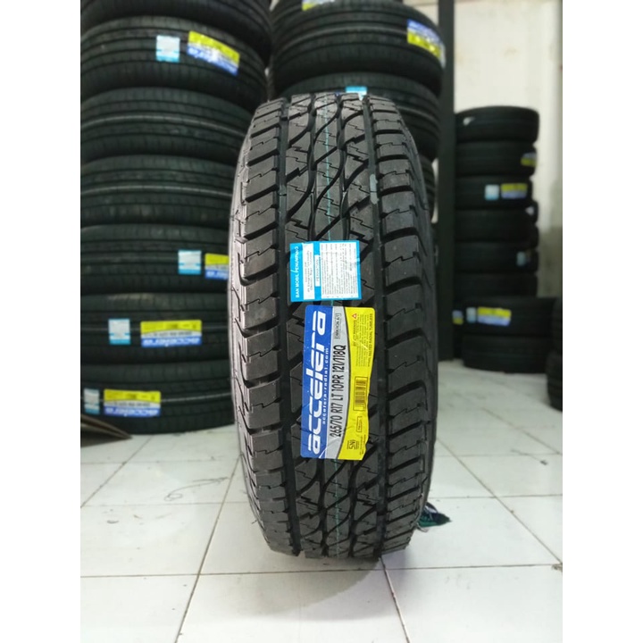 BAN MOBIL SEMI OFFROAD ACCELERA OMIKRON A/T 265 70 R17 Ban Pajero Triton Hilux