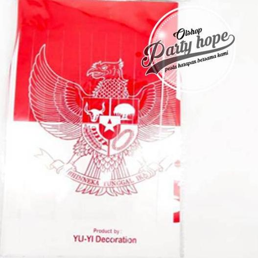 ➭ Garland dirgahayu RI / Garland foil / hiasan 17 agustus / hiasan hut ri / tulisan dirgahayu rumbai