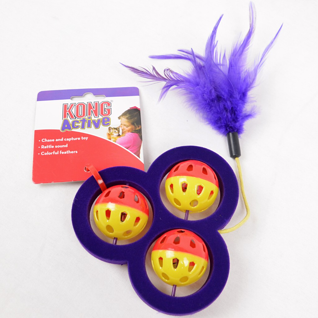 

KONG CA412 Mainan Anjing Cat Active Chase Craze