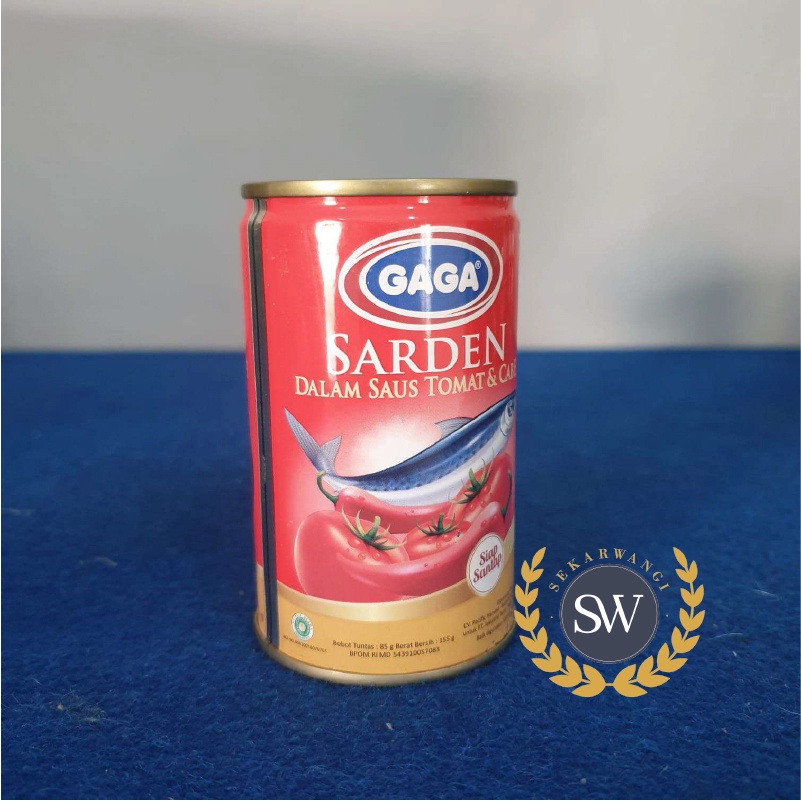 

Sarden GAGA Kaleng Kecil - PER 3 PCS - Berat 155gr