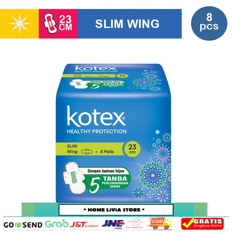 Kotex Healthy Protection Slim Wing (8 pcs)