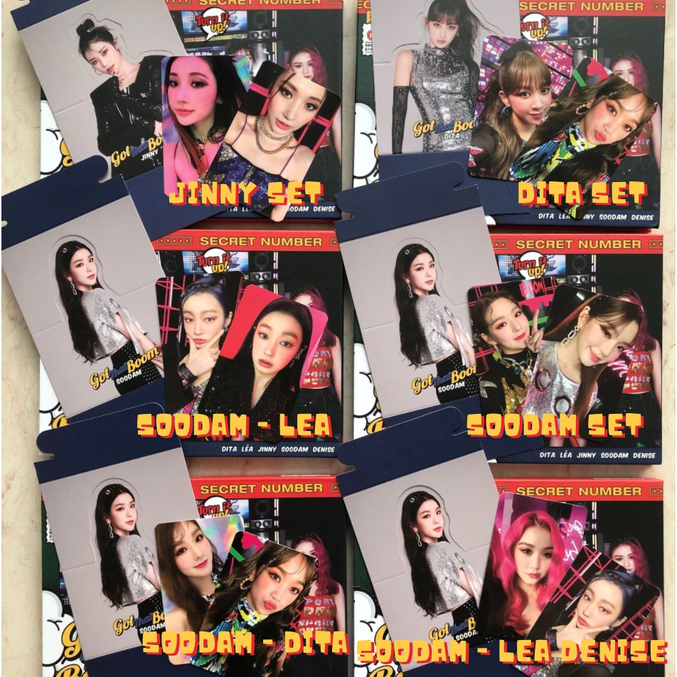 [READY] Secret Number - Got that boom album UNSEALED SET JINNY DITA DENISE LEA SOODAM
