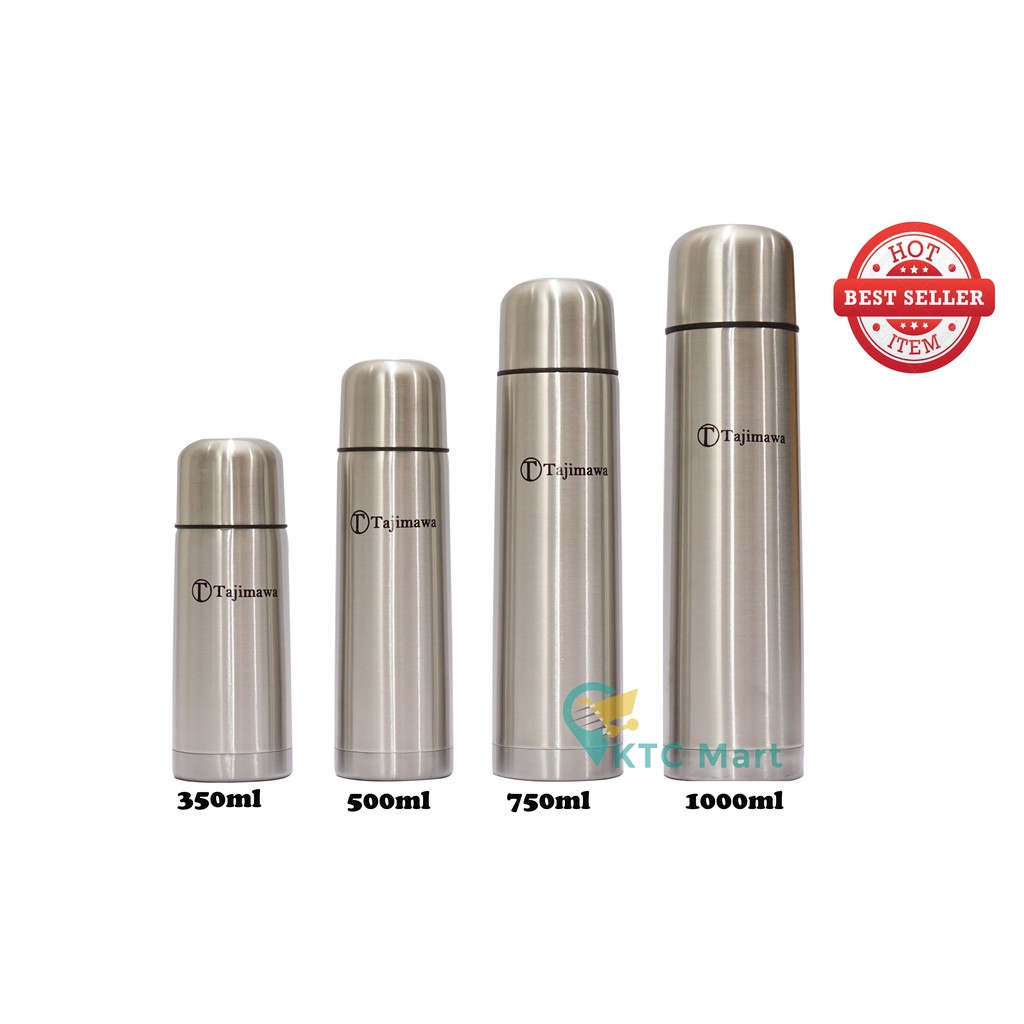 KTCmart - TAJIMAWA Termos Air Panas SUS 304/ Termos Vacum/ Termos Air Panas Tumbler Portable Travel