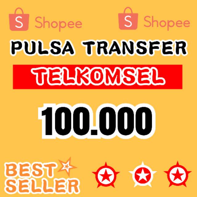 PULSA TRANSFER TELKOMSEL 100RB / PULSA TRANSFER 100 TELKOMSEL