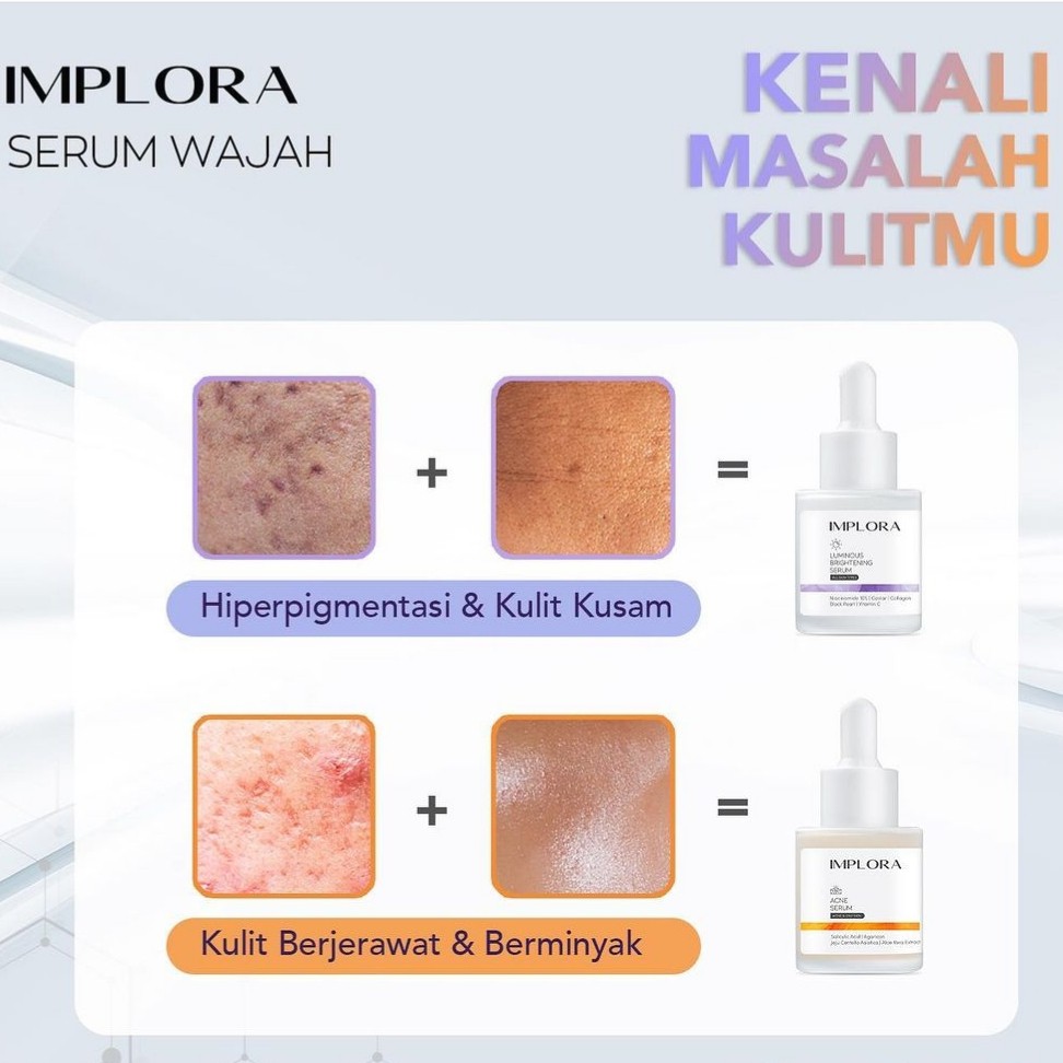 Implora Face Serum | Serum Wajah