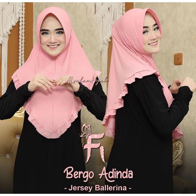 HIJAB INSTAN REMPEL BERGO PAD PLISKET JERSEY BY FI HIJAB