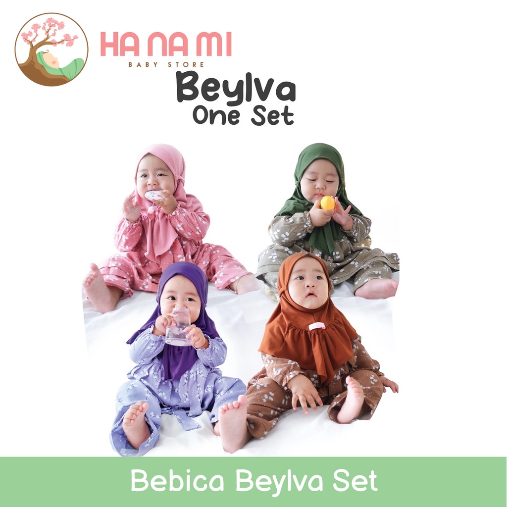 BEBICA Beylva Set Anak (One Set + Hijab)