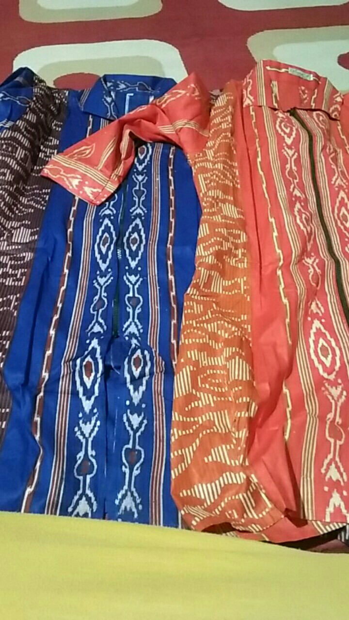#bayardirumah Tunik Zipper Batik Wanita M L Xl Xxl Jumbo