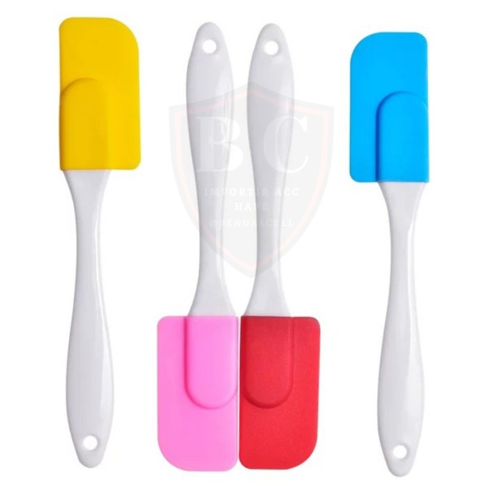 PROMO PENGADUK ADONAN KUE/ SPATULA SILICONE ANTI LENGKET FC PROMO