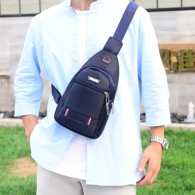 "TJN.02Jn22ᵁ" RR KEVIN - Waistbag Tas Selempang