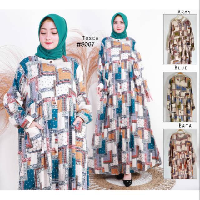 gamis motif jumbo