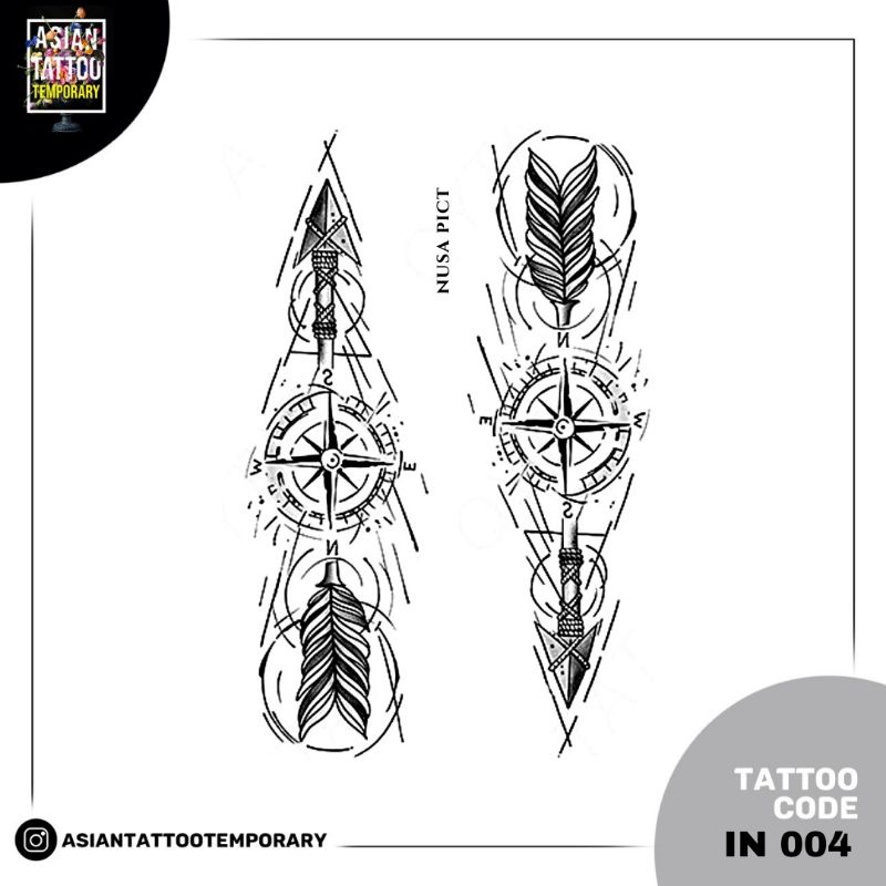 NEW &quot;AESTHETIC DESIGN&quot; TEMPORARY TATO ORIGINAL TEMPORER ASIANTATTOO