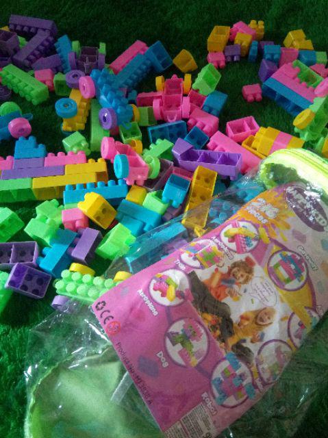 Mainan Edukasi Blok Susun - Building Blocks Balok Block