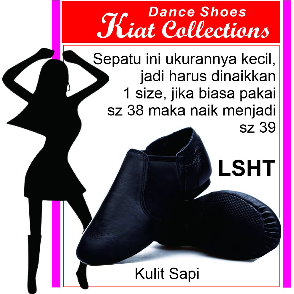 SEPATU LINE DANCE WANITA Lentur Ballet LSCT/HT