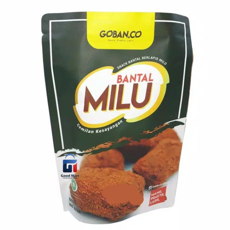 

Gobanco - Milu Bantal Snack Bantal Berlapis Milo - 100gr