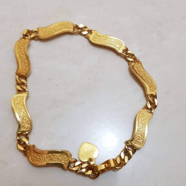 Xuping gelang lapis 24k