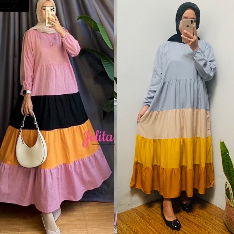 CARESA MIDI DRESS / MIDI DRESS TERBARU