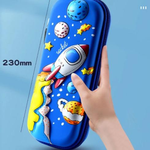 

Hot Sale - Kotak Pensil Karakter 3D Astronot Rocket Tempat pensil unicorn CS002 ,,