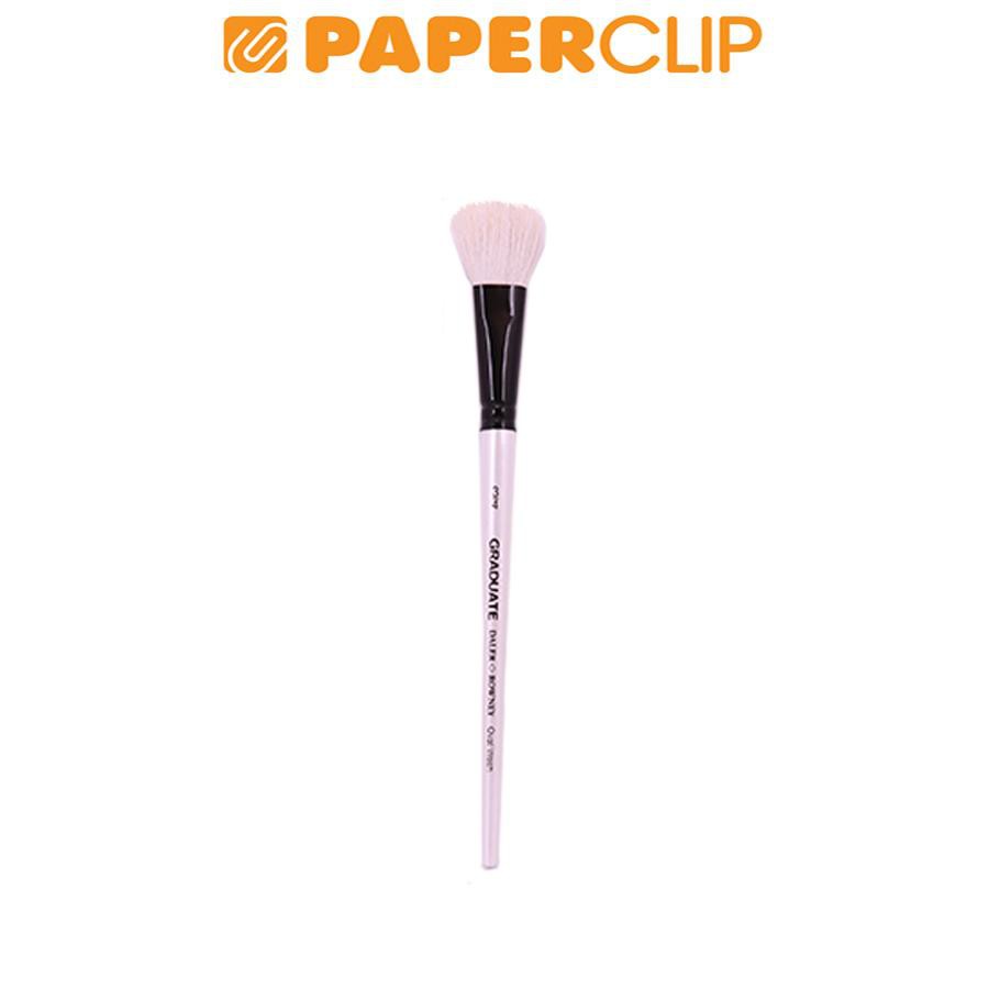 

BRUSH GRADUATE WHITE GOAT OVAL 3/4