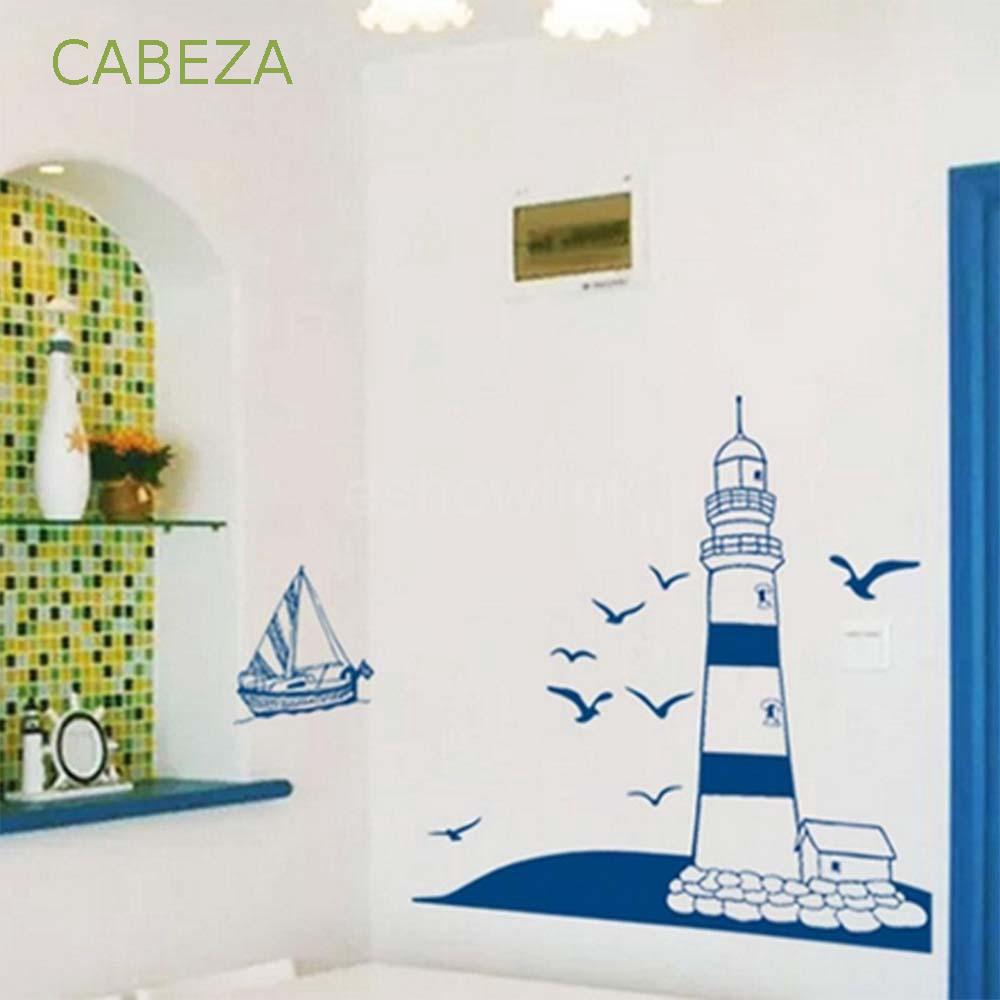 Stiker Dinding Dengan Bahan Mudah Dilepas Dan Gambar Burung Camar