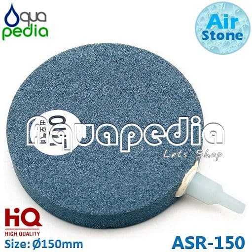air stone/batu aerasi bulat pipih 15 cm