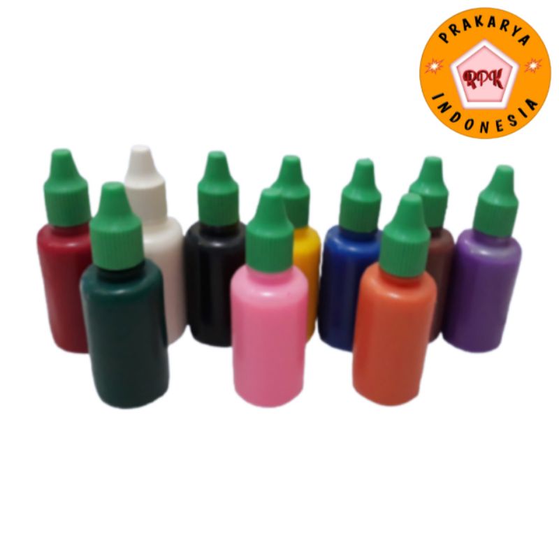 Cat kain textile 50ml untuk kanvas kaos batik colet Cat kain textile 50ml untuk kanvas kaos batik colet