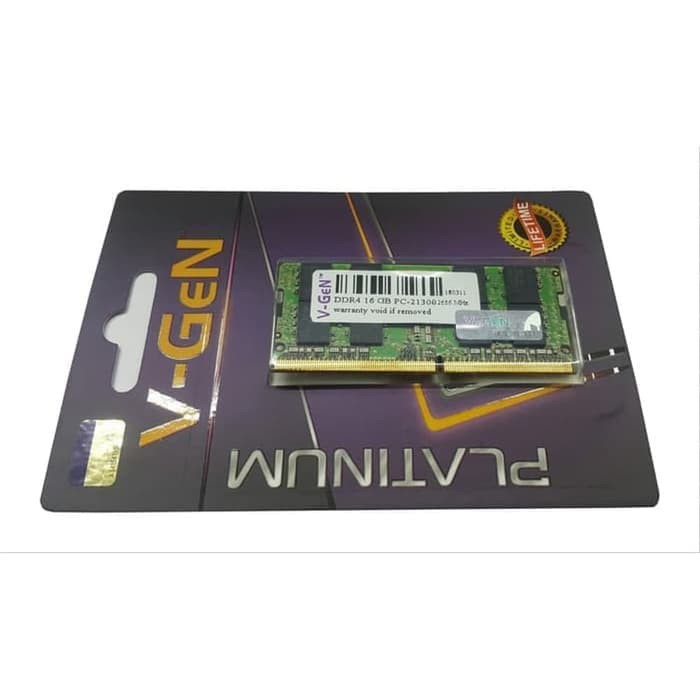 V-GEN Sodimm DDR4 16GB VGEN PC 17000 19200 21300 Tipe Platinum V GEN