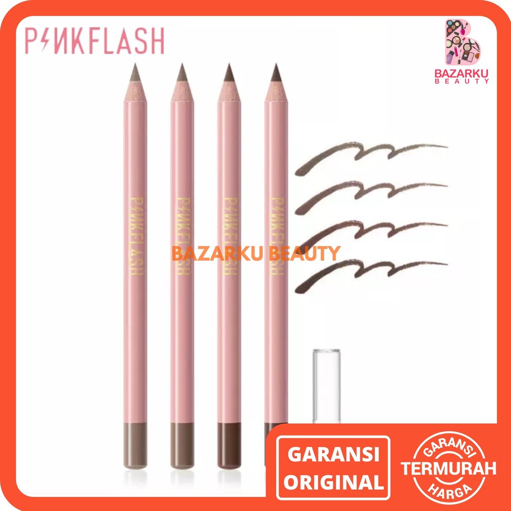 PinkFlash Ohmyemoji Eyebrow Pencil PinkFlash Eyebrow Pensil PinkFlash Pensil Alis PinkFlash Eyebrow Pink Flash