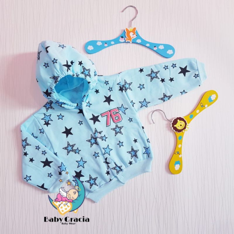 Jaket Bayi 0 - 12 Bulan Motif dan warna bisa pilih / jaket Baby Gracia