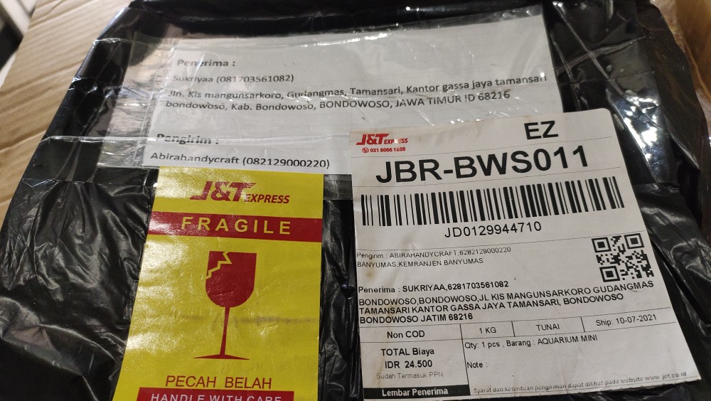 Denis Man Standar / Jumbo - Kemeja Batik Pri Lengan Pendek