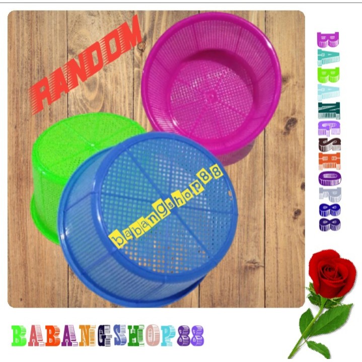 Bakul Kecil/ Bakul Nasi/ Bakul Plastik/ 6 PCS warna randoom