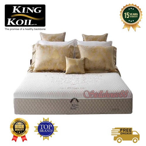 King Koil Kasur / Harga King Koil / Kasur Mewah / Kasur Latex / King Koil Bed / Duke Matress Only Uk. 160 x 200
